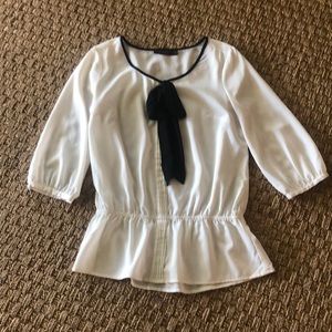 The Limited bow tie blouse